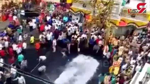 این زن بی گناه با ذغال گداخته سوخت ! + فیلم تکاندهنده