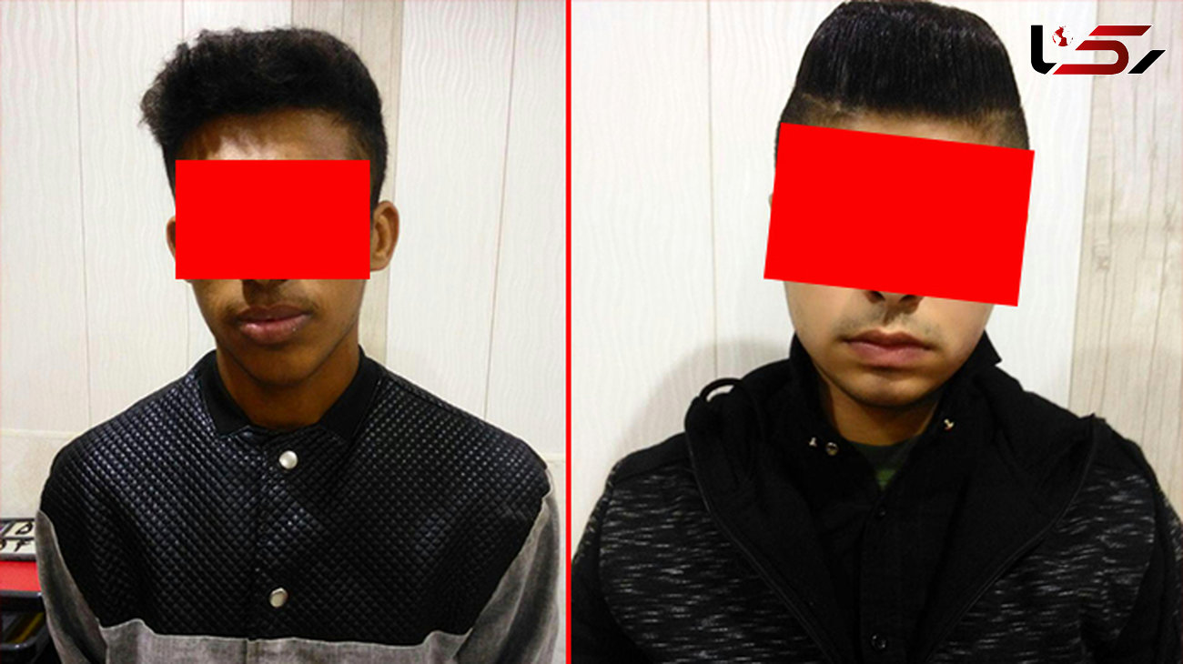 این دو پسر 17 ساله  آبادان را نا امن کرده بودند + عکس