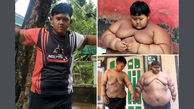 تصویر نوجوانی که زمانی چاق‌ترین پسر جهان بود 
