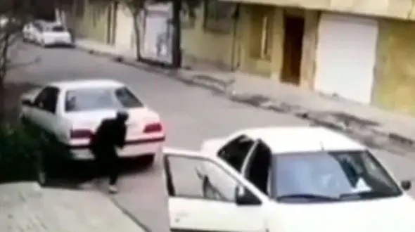 فیلم سرقت باورنکردنی از پژو پارس در 5 ثانیه 