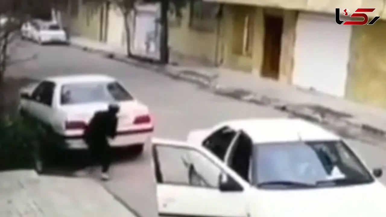 فیلم سرقت باورنکردنی از پژو پارس در 5 ثانیه 