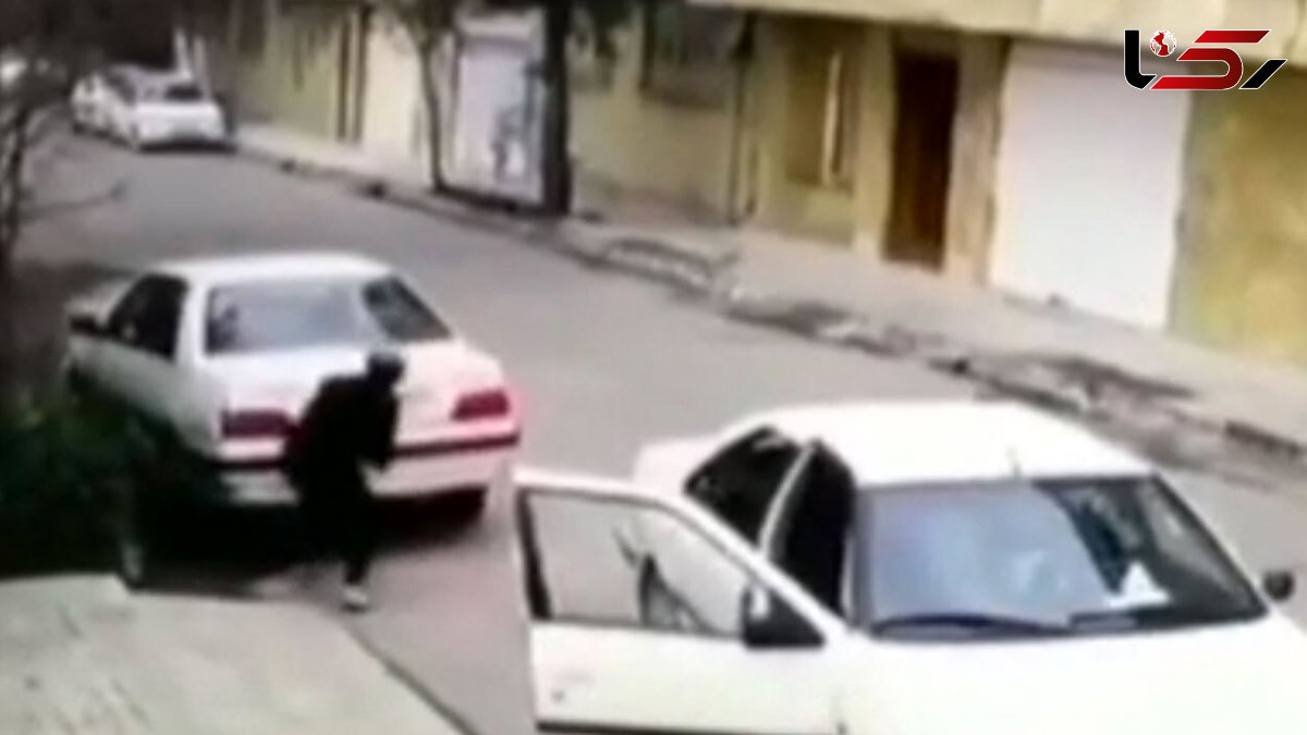 فیلم سرقت باورنکردنی از پژو پارس در 5 ثانیه 