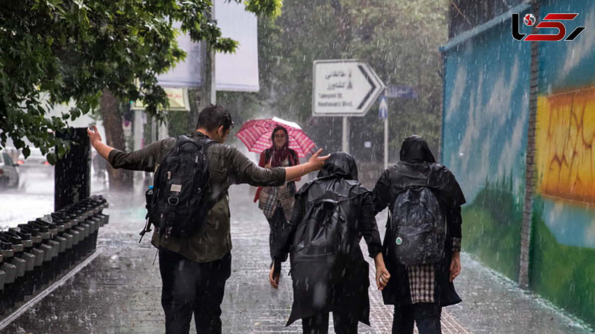  رگبار باران و رعد و برق در ۲۴ استان + آخرین وضعیت هواشناسی کشور 