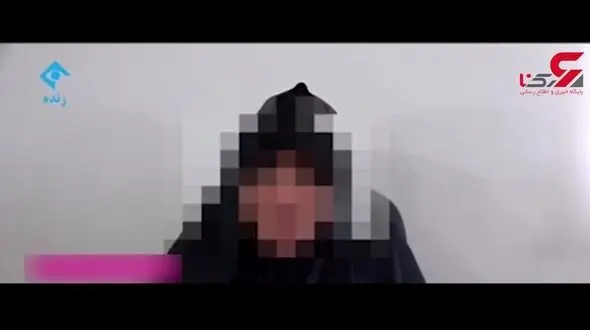 فیلم گفتگو با زن جوانی که نوزادی یک روزه را از بغل مادرش دزدید