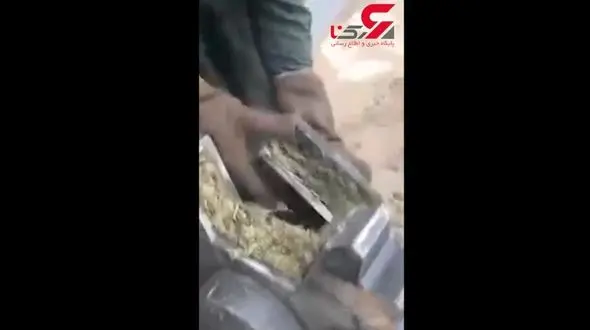 این فیلم عجیب را ببینید ! / حرفه ای ترین جاسازی موا افیونی! + فیلم 