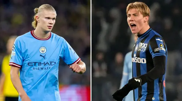 مقایسه آماری راسموس هویلوند و ارلینگ هالند پیش از انتقال به لیگ برتر + عکس