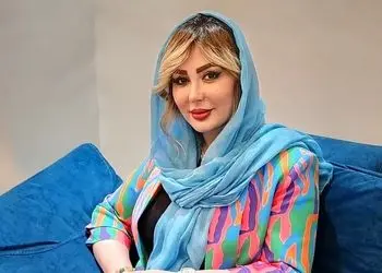 فیلم/ دکوراسیون جذاب خانه نیوشا ضیغمی / از مبلمانی سفید رنگ و ترکیب پرده‌های پانچی و مکرومه تا پذیرایی دلباز و شاهانه/ پرده‌های اتاق لنا رو دیدید؟