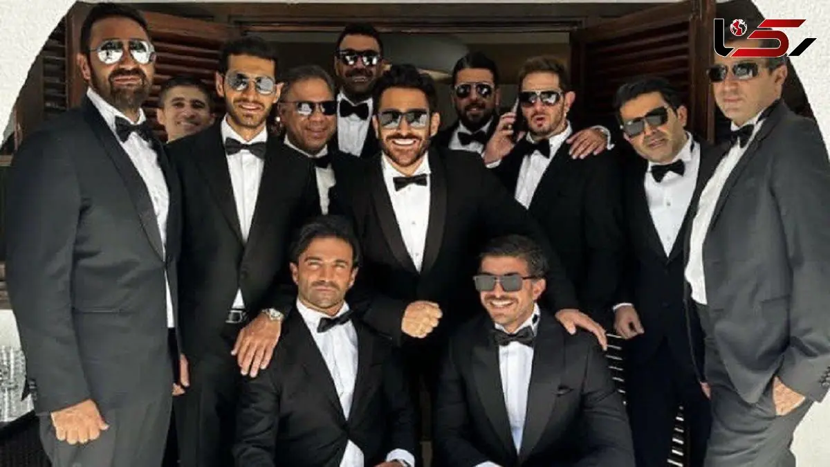 رونمایی از تنها فوتبالیست حاضر در جشن عروسی رضا گلزار: من و رضا از اول ابتدایی با هم همکلاس بودیم رفاقت ما حالا حدوداً 40 ساله شده است و...