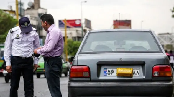 یک سال حبس برای رانندگانی که پلاک خودرو خود را مخدوش می‌کنند 