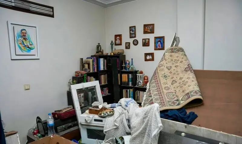 علی سلیمانی و همسرش سهیلا 
