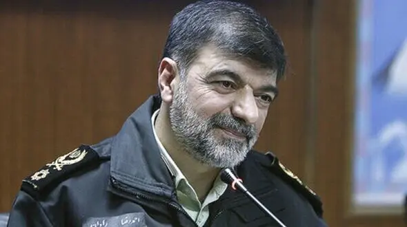 فارسی حرف زدن اپراتور پلیس 110 عراق با سردار رادان 