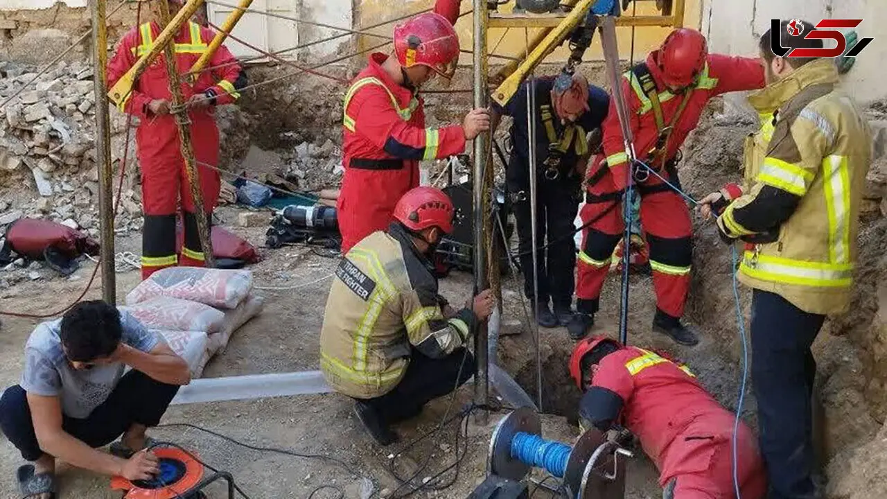 ​سقوط در چاه 30 متری جان یک کارگر افغان را در تهران گرفت