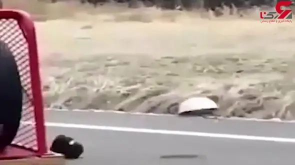 لاستیک خودرو در زمان ترکیدگی چقدر خطرناک می‌شود؟ + فیلم