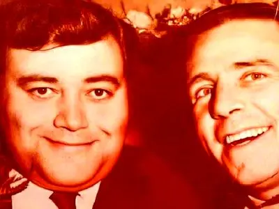 عکس  سفر در زمان /  «همایون» در پیری و در کنار «ناصر ملک مطیعی» /  دهه 90