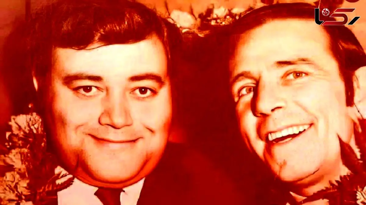 عکس  سفر در زمان /  «همایون» در پیری و در کنار «ناصر ملک مطیعی» /  دهه 90