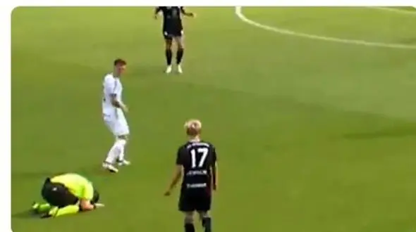 اشتباه داوری او را شوکه کرد + فیلم 