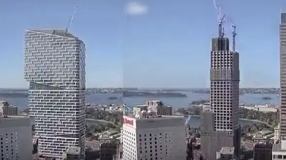 بهترین تصمیم که برای یک برج فرسوده گرفته شد/ فیلم