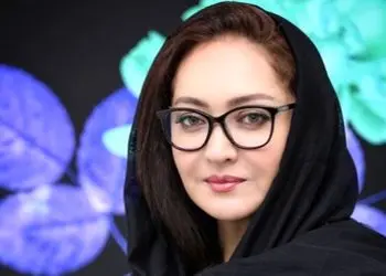 استایل هندی نیکی کریمی پیر نشو ترین خانم بازیگر ایرانی / از حنای روی دست تا  ساری قرمز کار شده