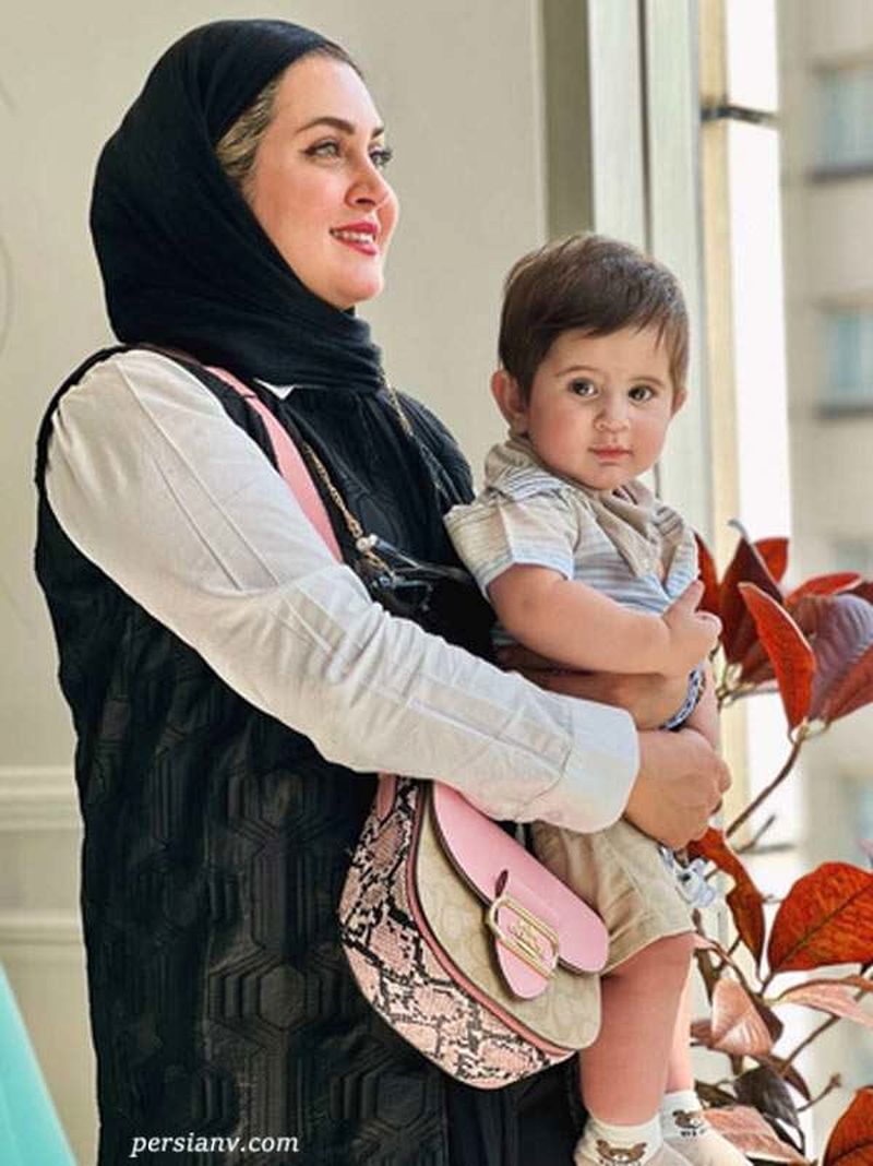  انتشار تصویری دلنشین از یاسمن شاه‌حسینی و فرزندش 