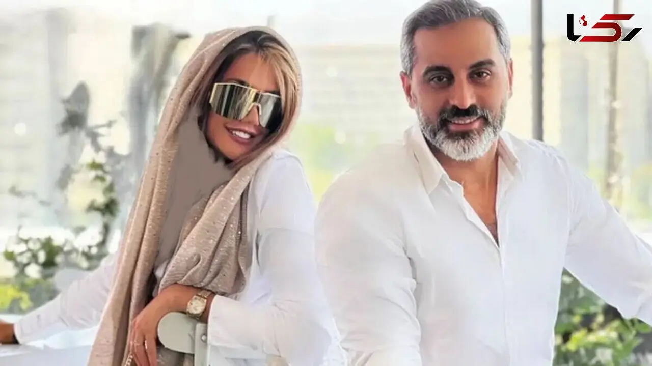 عکس های عاشقانه های زن و شوهری  علیرام نورایی و همسرش در کوچه های رمانتیک تهران ! + عکس ها