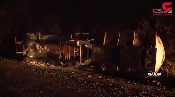 6 کشته و مصدوم در محور فیروزکوه + فیلم