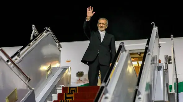 رئیس‌جمهور پزشکیان نیویورک را به مقصد تهران ترک کرد