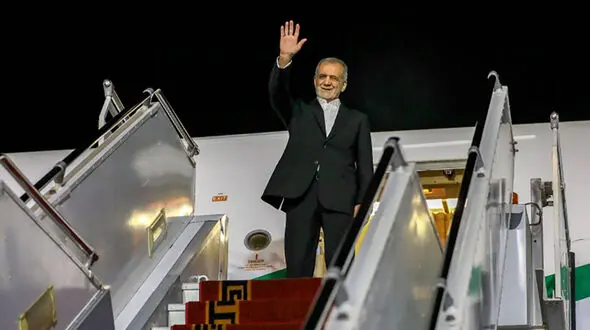 رئیس‌جمهور پزشکیان نیویورک را به مقصد تهران ترک کرد
