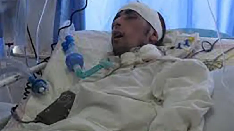 هادی جوان دلاور مامور پلیس