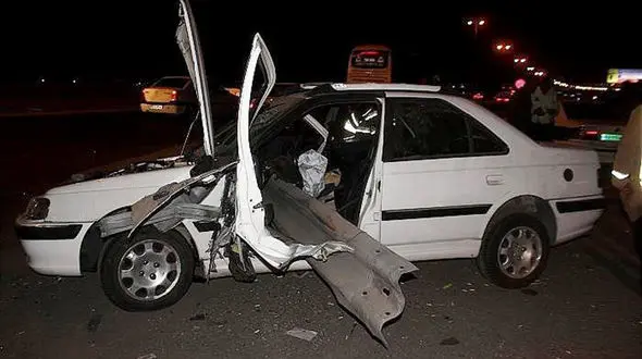 در تصادف پژو پارس با گارد ریل 6 نفر جان باختند / در کوهدشت رخ داد