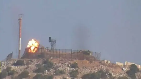 حملات پهپادی حزب‌الله به سامانه گنبد آهنین در شمال فلسطین اشغالی