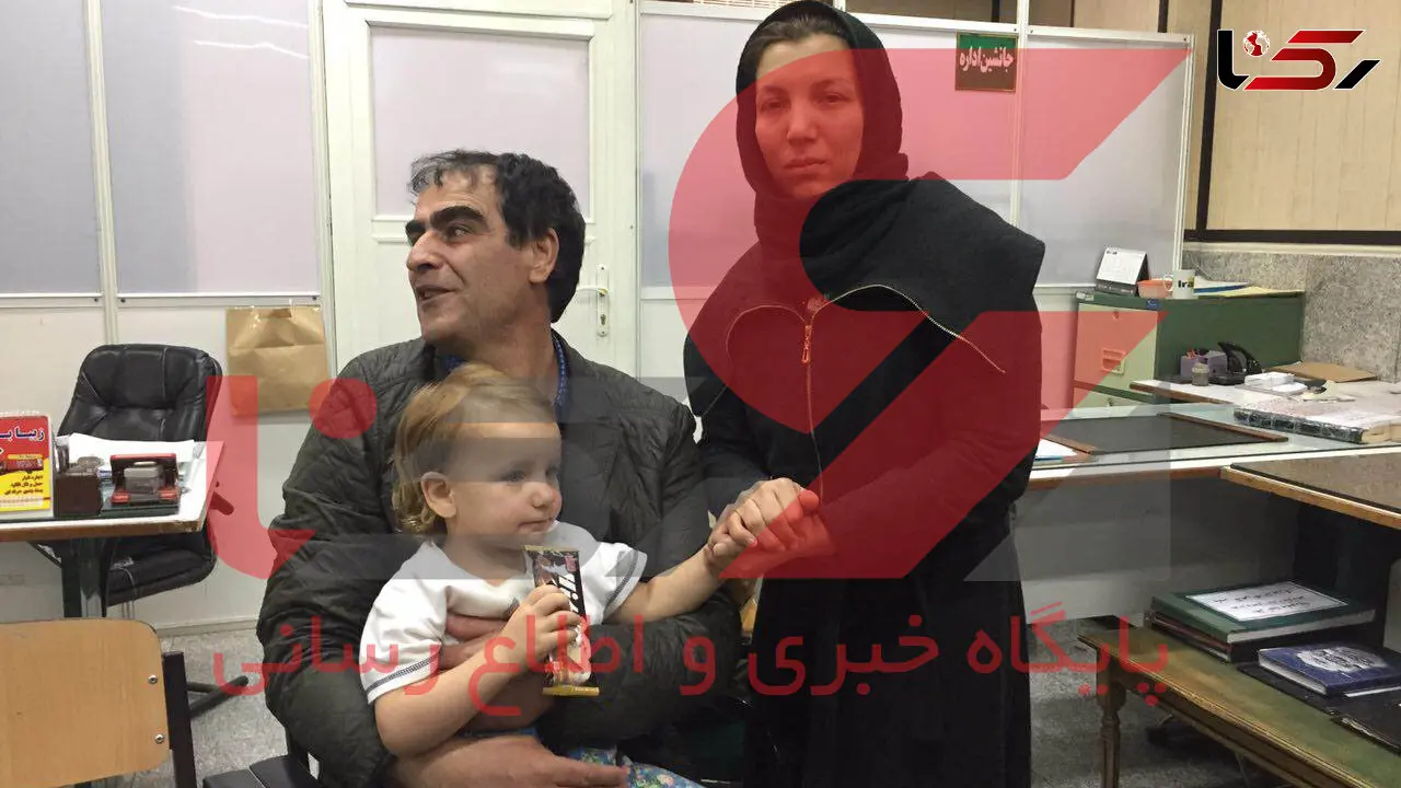 فیلم اولین لحظه دیدار باران با پدر و مادرش در پلیس آگاهی تهران +تصاویر