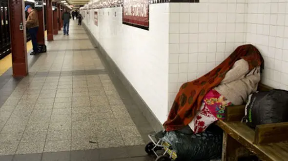 اتفاق دور از انتظار در مترو نیویورک + فیلم 