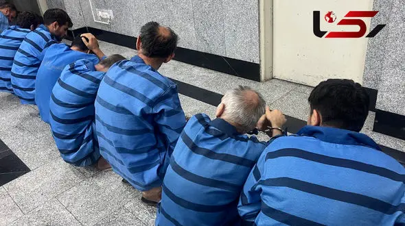 گزارش تصویری خبرنگار رکنا از دستگیری دزدان حرفه ای در تهران