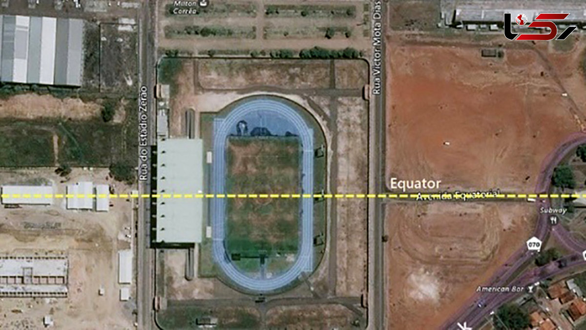 استادیومی در دو نیم‌کره زمین + تصاویر