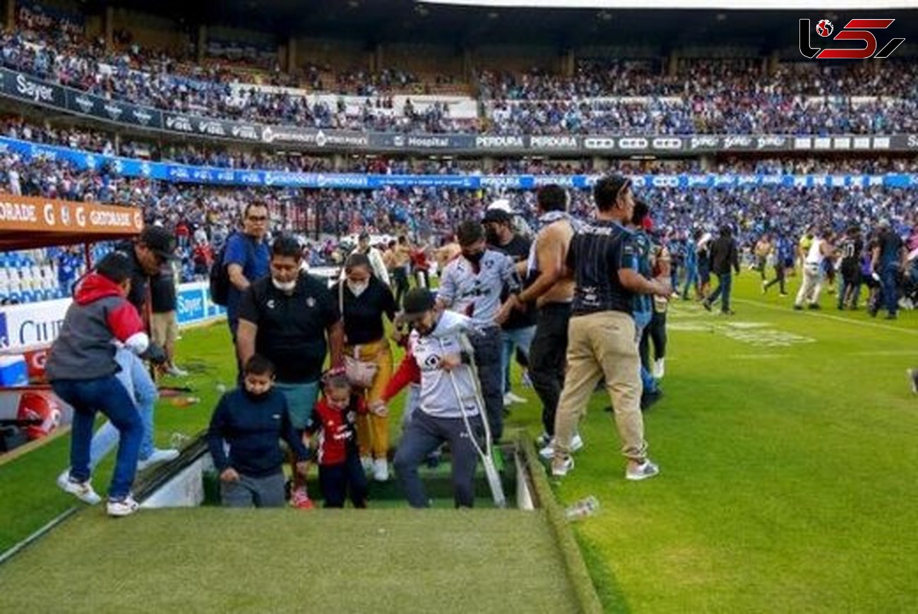 عکس / شلیک گلوله به داور بازی در لیگ آرژانتین / دو گلوله شلیک شد