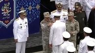 فرمانده ناوگروه 86، به درجه دریادار دومی ارتقاء یافت