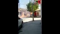 جولان کامیون با بار آتش ! + فیلم / مکزیک