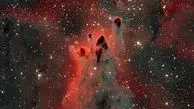 تازه ترین عکس ناسا از قله‌ های ستاره‌ ساز