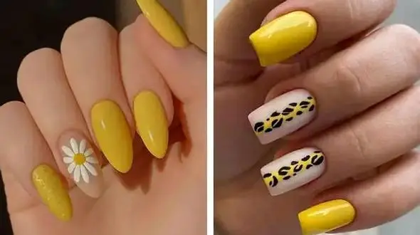 طراحی ناخن زرد: بهترین مدل‌ ها و ایده‌ های لیمویی و کره‌ ای