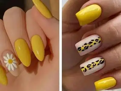 طراحی ناخن زرد: بهترین مدل‌ ها و ایده‌ های لیمویی و کره‌ ای