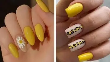 طراحی ناخن زرد: بهترین مدل‌ ها و ایده‌ های لیمویی و کره‌ ای