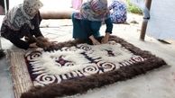 نمد «کچه باسماق» هنر دست مردمان قوم ترکمن گلستان