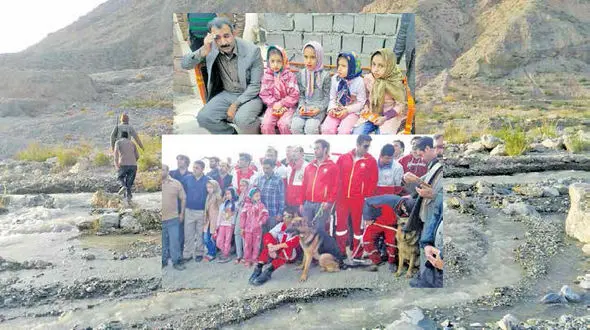 لحظه های جدال با وحشت و سرما 4 دختر گمشده در کویر کرمان+عکس و گفتگو با دخترها