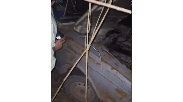 فیلم / کشف اسکلت مرد گمشده پس از 3 سال در خودروی رها شده ! / خانواده اهوازی چشم انتظار بودند