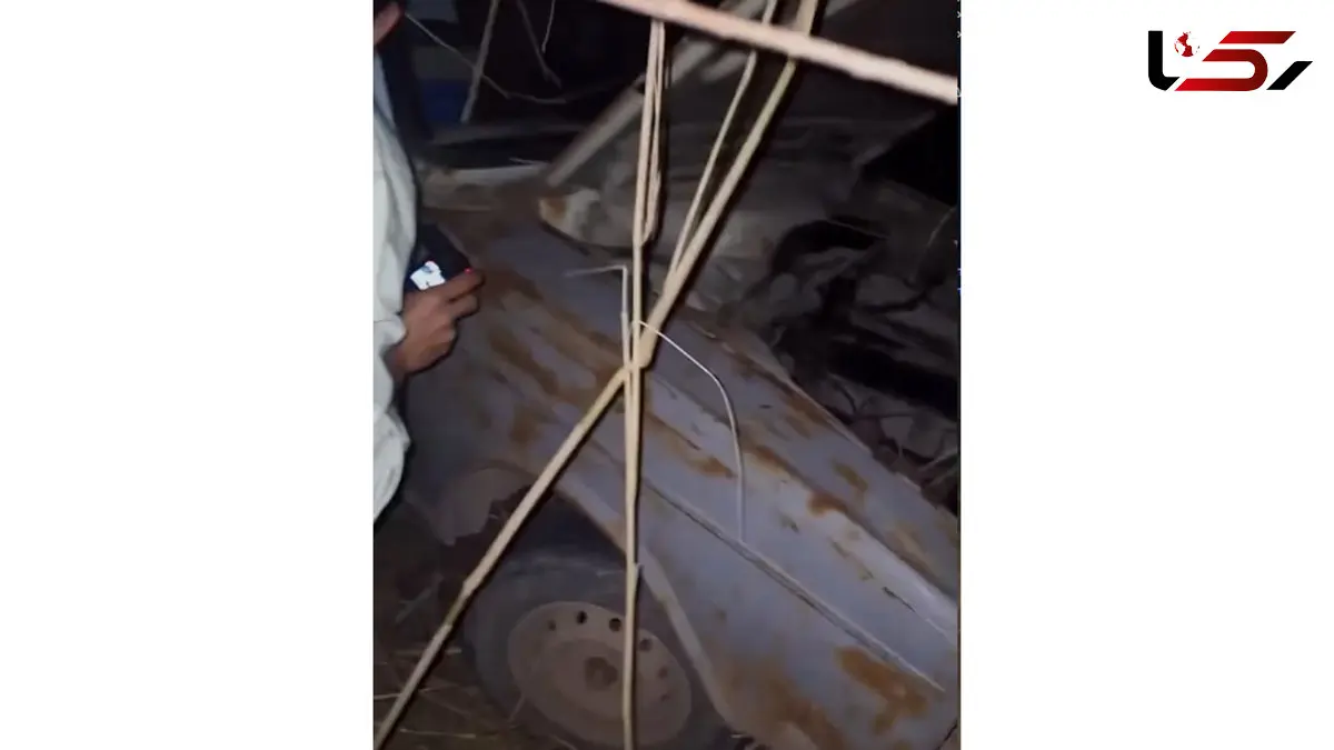 فیلم / کشف اسکلت مرد گمشده پس از 3 سال در خودروی رها شده ! / خانواده اهوازی چشم انتظار بودند