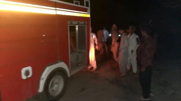 آتش افروزی 2 جوان در بازار ته لنجیهای آبادان