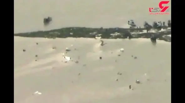 سقوط هواپیمای باربری در تگزاس آمریکا+فیلم