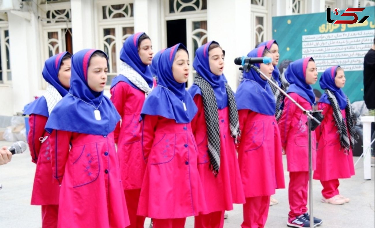 اجرای سرود " شهیدان سپاس " سازمان فرهنگی شهرداری آمل