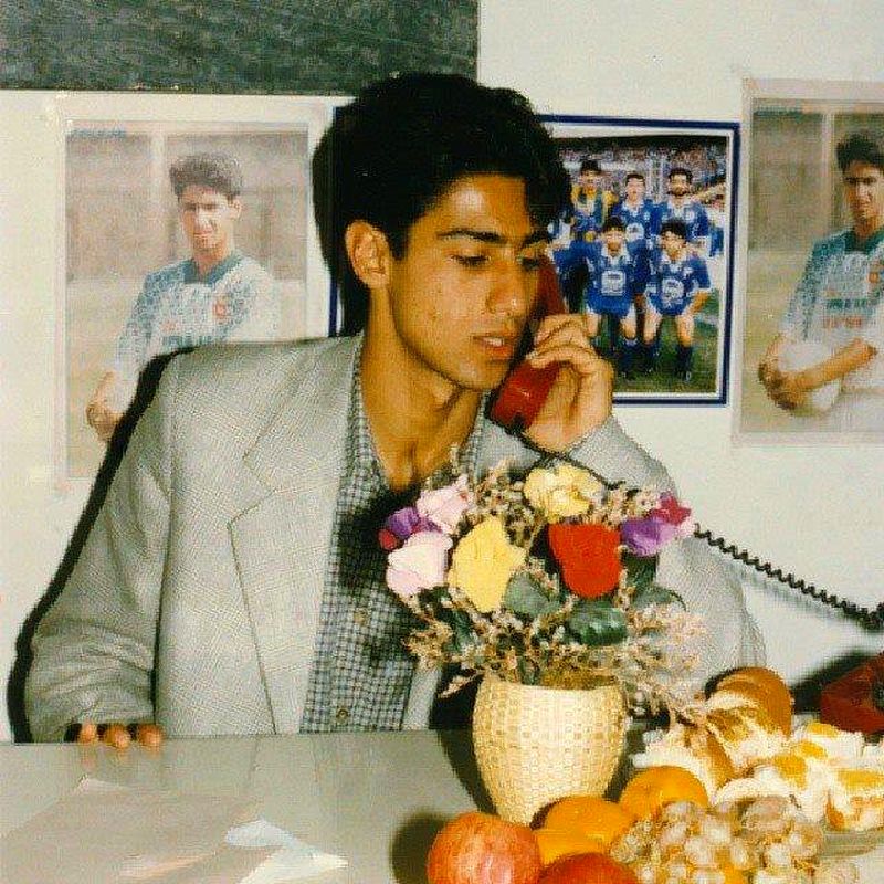 تصویر زیرخاکی فرهاد مجیدی و رسمی که هنوز از مد نیفتاده بود!