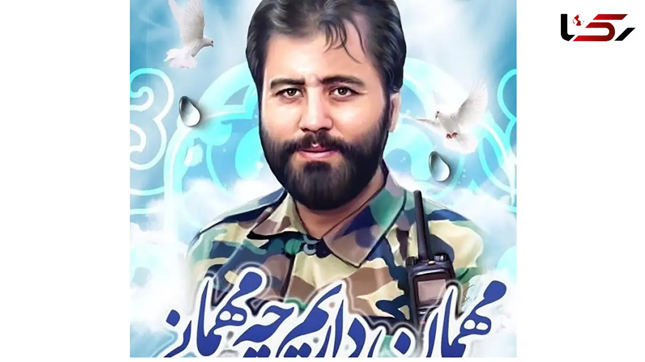تشییع پیکر مطهر شهید جواد الله‌کرم در تهران + عکس